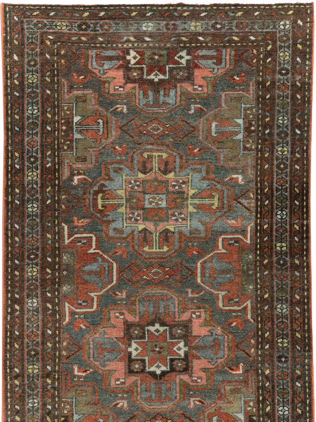 Vintage Persian Malayer Rug (Pair: 1 of 2), No.28427 - Staging
