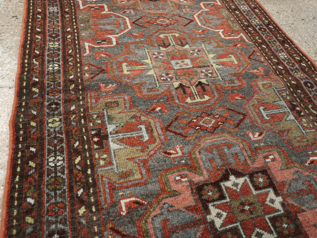 Vintage Persian Malayer Rug (Pair: 1 of 2), No.28427 - Staging