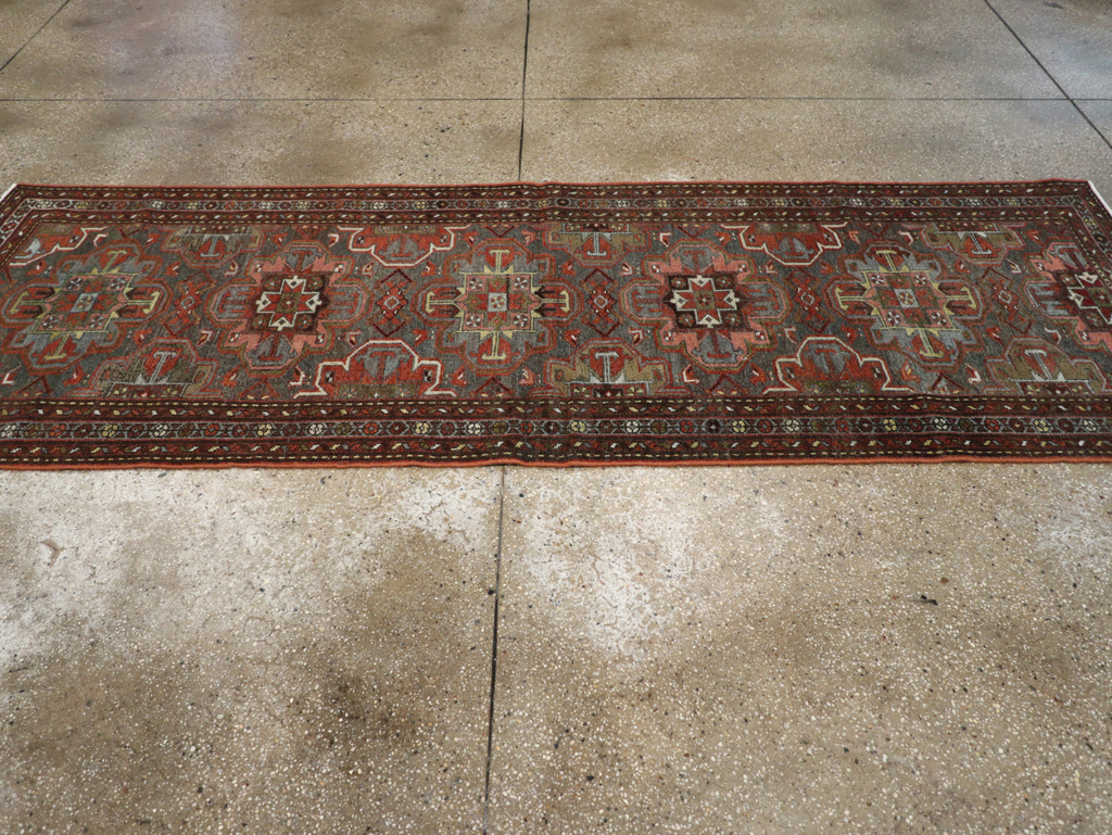Vintage Persian Malayer Rug (Pair: 1 of 2), No.28427 - Staging