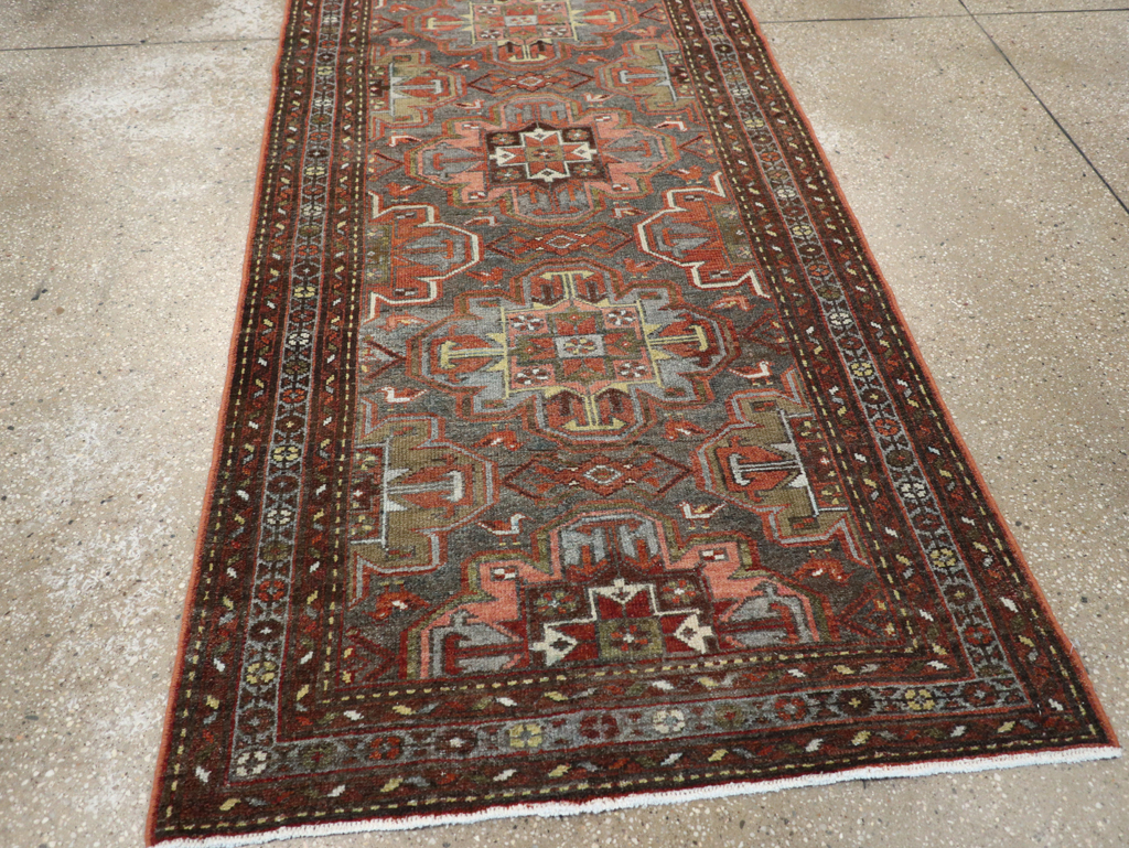 Vintage Persian Malayer Rug (Pair: 1 of 2), No.28427 - Staging