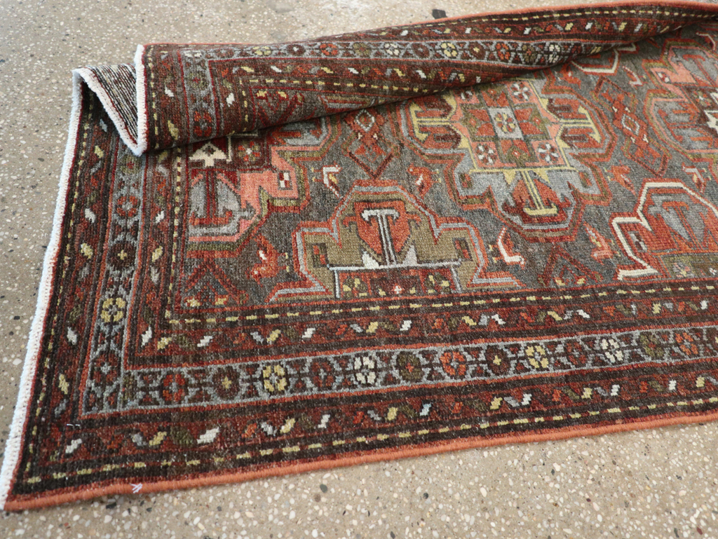 Vintage Persian Malayer Rug (Pair: 1 of 2), No.28427 - Staging