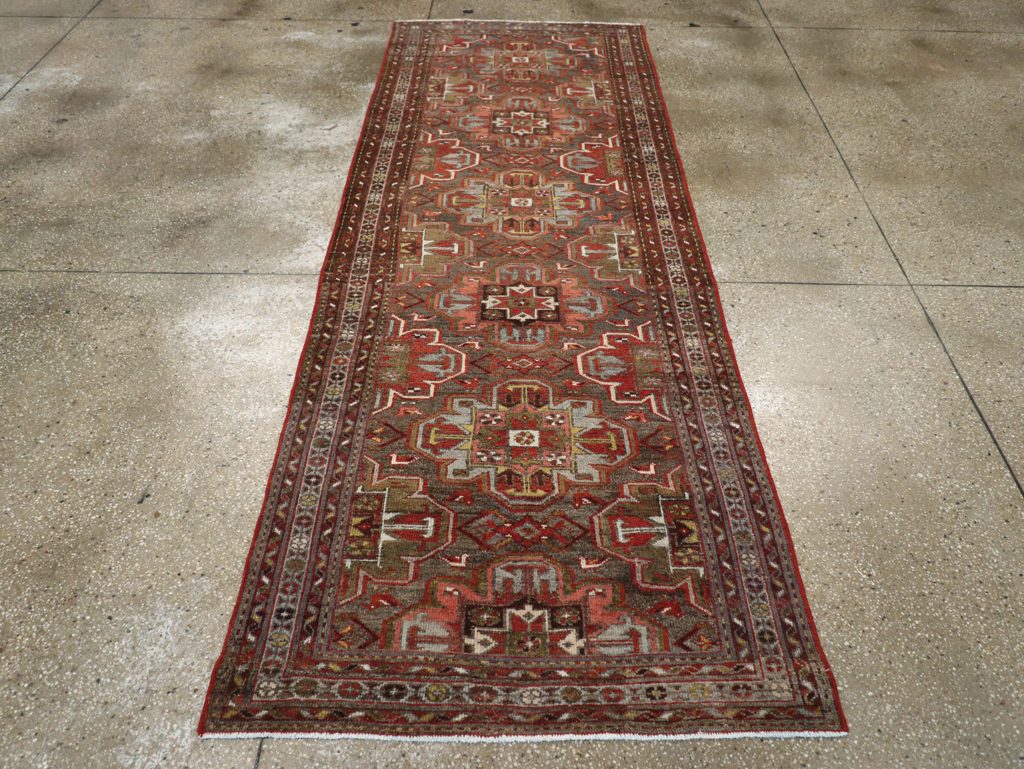 Vintage Persian Malayer Rug (Pair: 2 of 2), No.28428 - Staging
