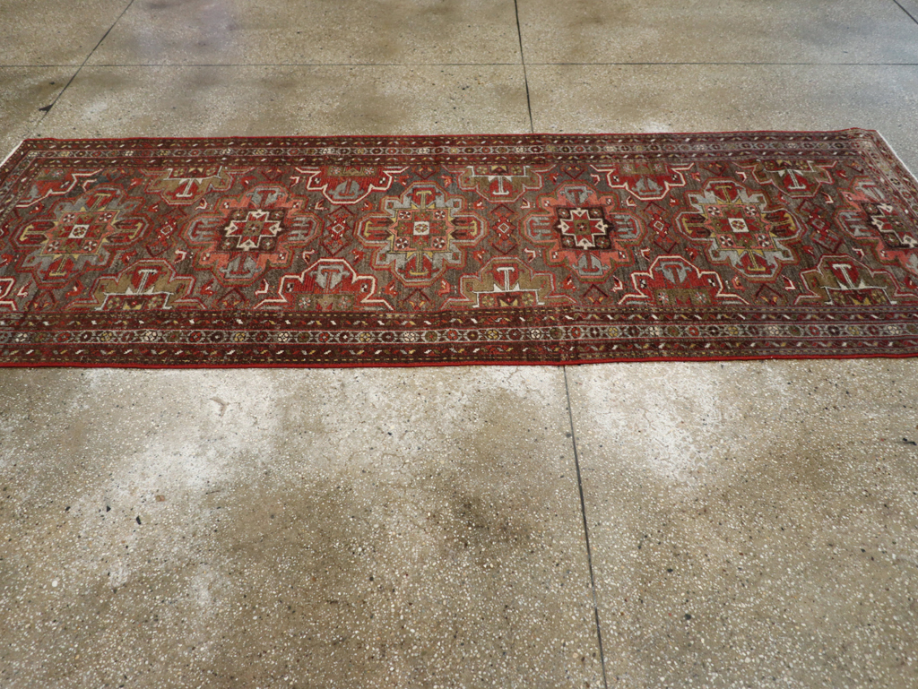 Vintage Persian Malayer Rug (Pair: 2 of 2), No.28428 - Staging