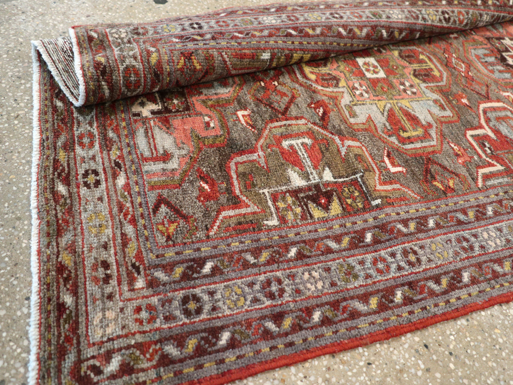 Vintage Persian Malayer Rug (Pair: 2 of 2), No.28428 - Staging