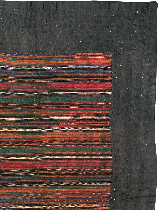 Vintage Persian Lahaf Blanket, No.28429 - Staging