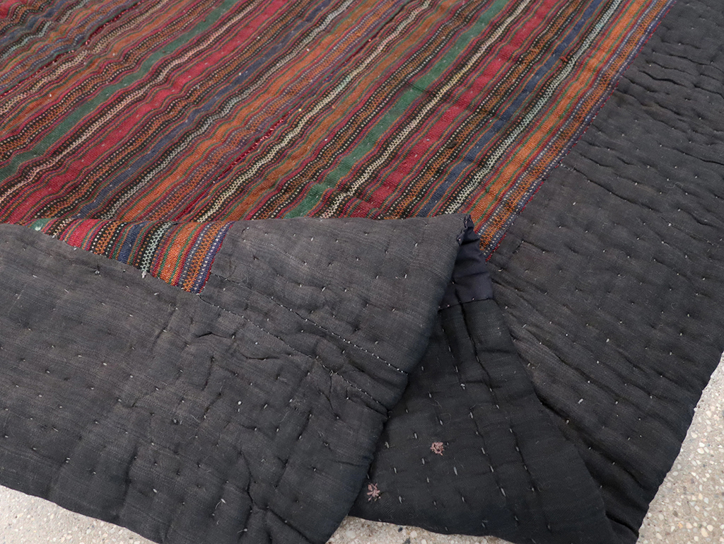 Vintage Persian Lahaf Blanket, No.28429 - Staging