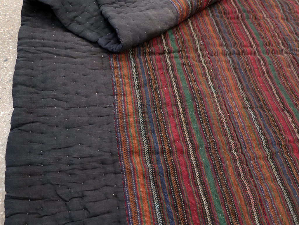 Vintage Persian Lahaf Blanket, No.28429 - Staging