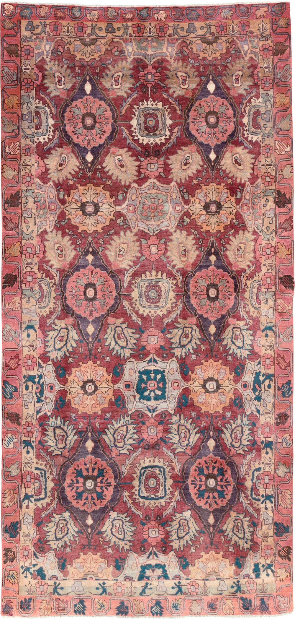 Vintage Northwest Persian Gallery Rug, No.28433 - Staging