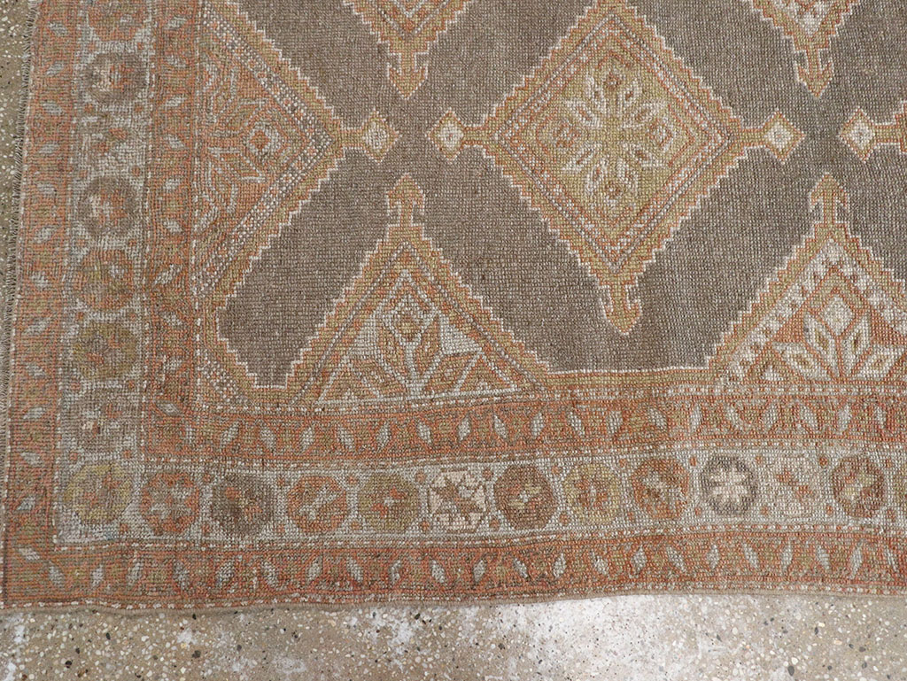 Vintage Persian Kurd Runner, No.28436 - Staging