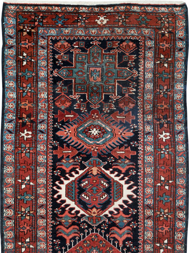 Antique Persian Karajeh Runner, No.28454 - Staging