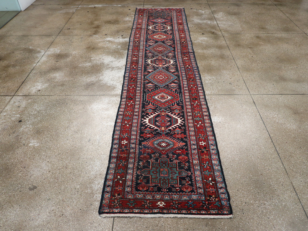 Antique Persian Karajeh Runner, No.28454 - Staging
