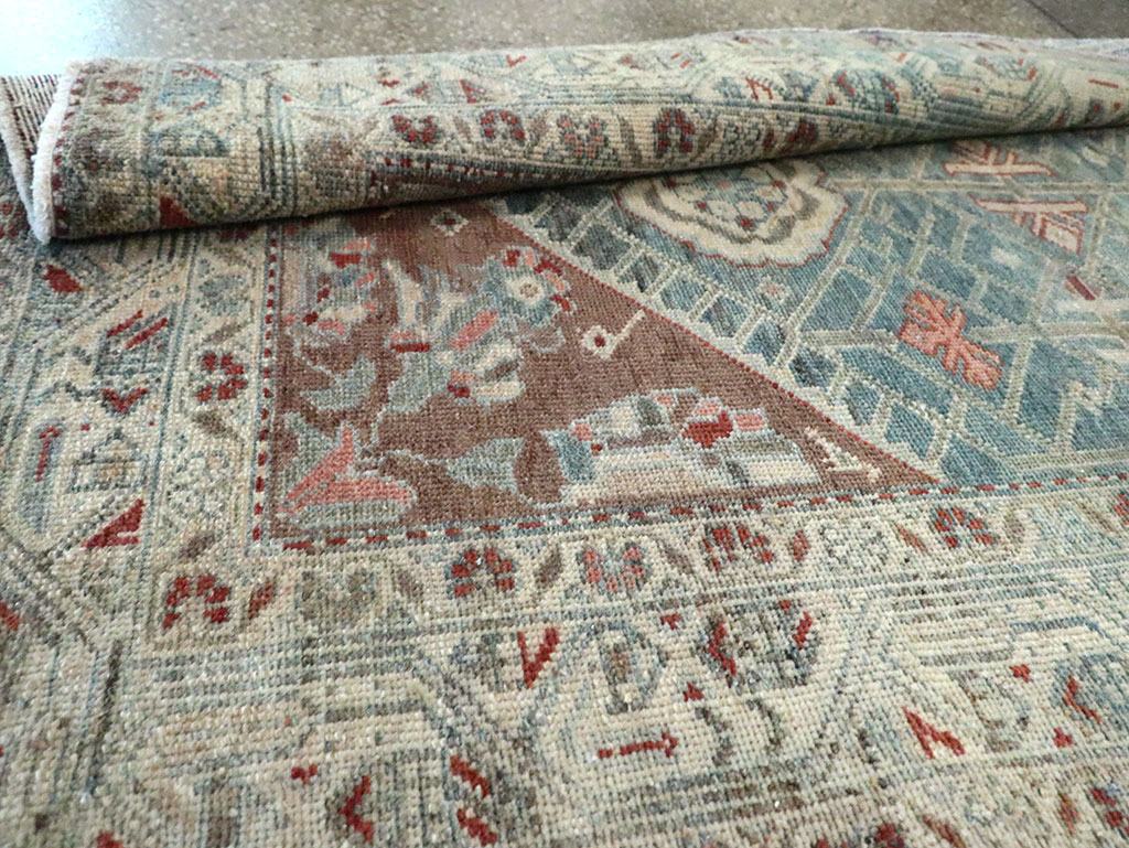 Vintage Persian Malayer Long Runner, No.28468 - Staging