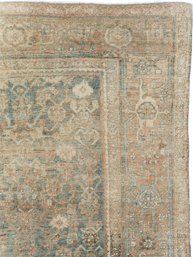 Antique Persian Bidjar Gallery Rug, No.28477 - Staging