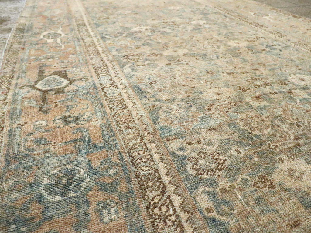 Antique Persian Bidjar Gallery Rug, No.28477 - Staging