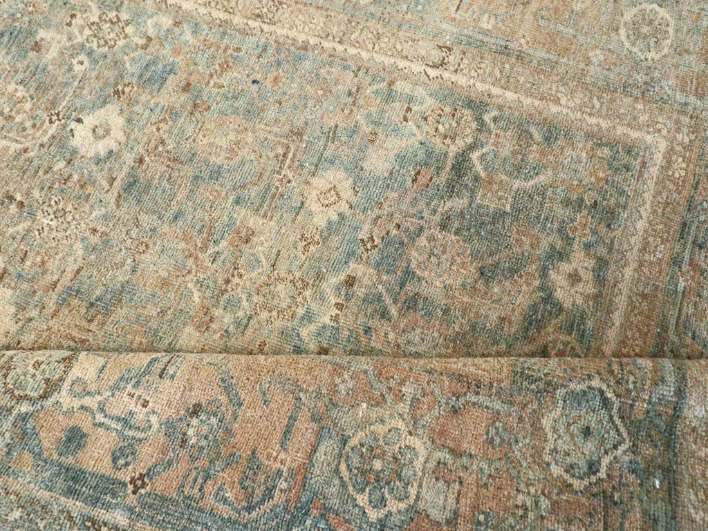 Antique Persian Bidjar Gallery Rug, No.28477 - Staging