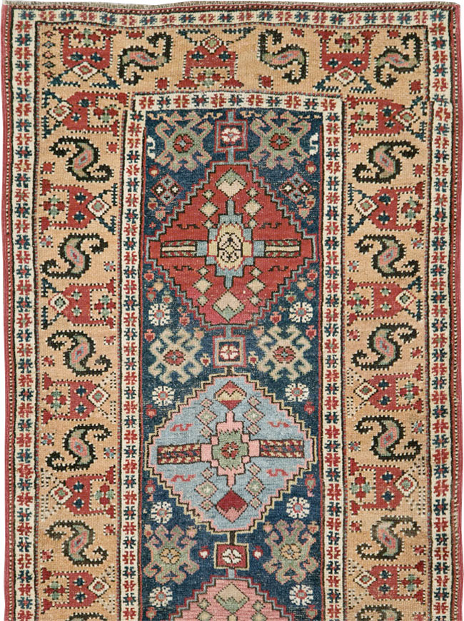 Antique Northwest Persian Runner, No.28478 - Staging