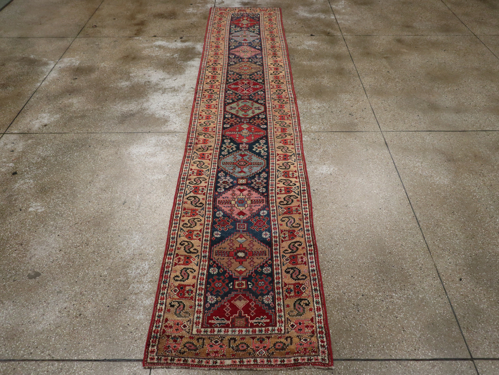 Antique Northwest Persian Runner, No.28478 - Staging