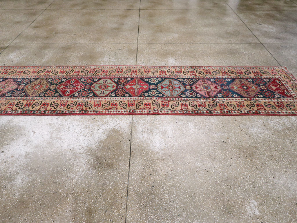 Antique Northwest Persian Runner, No.28478 - Staging