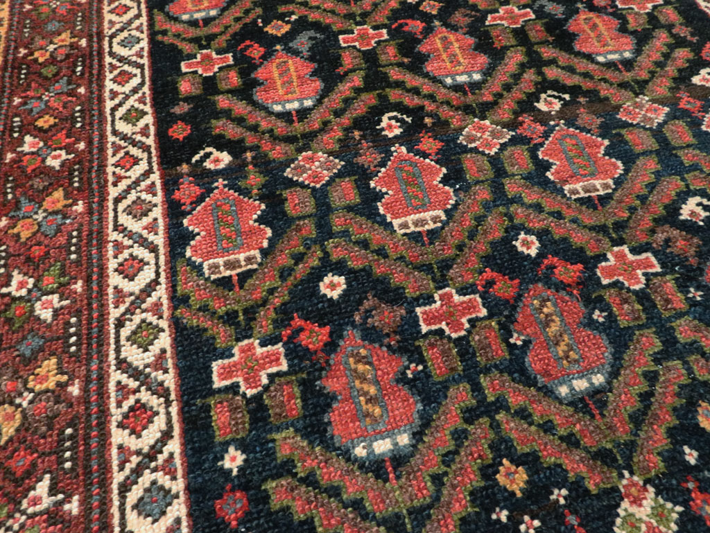 Antique Persian Kurdish Runner, No.28483 - Staging