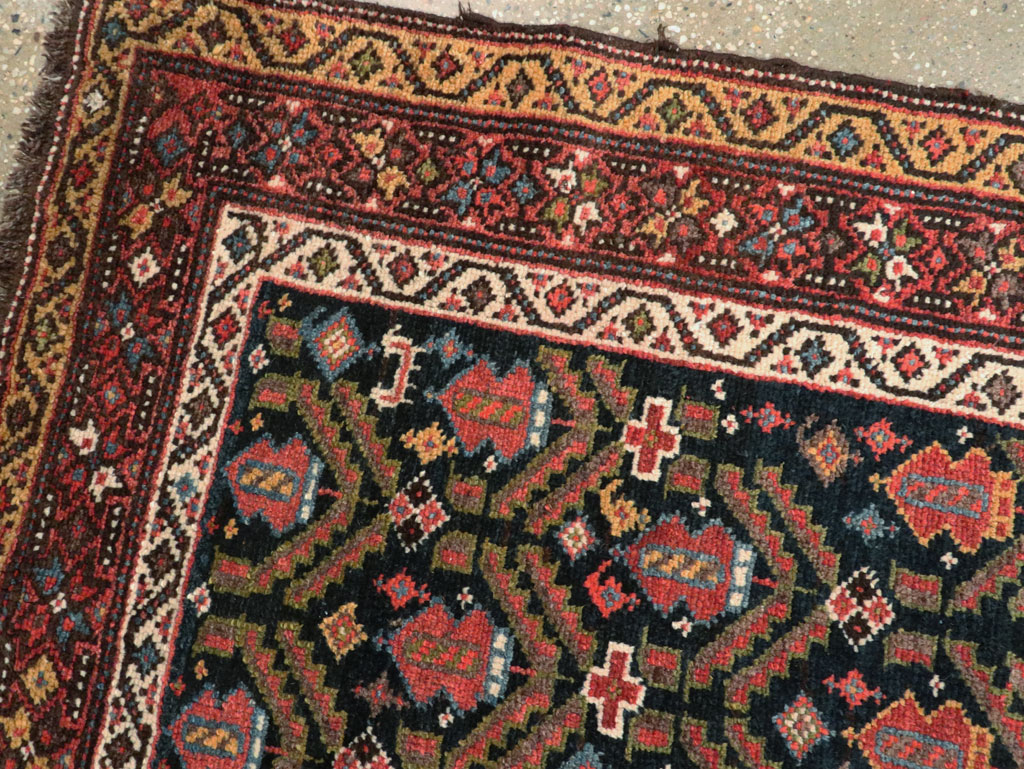 Antique Persian Kurdish Runner, No.28483 - Staging