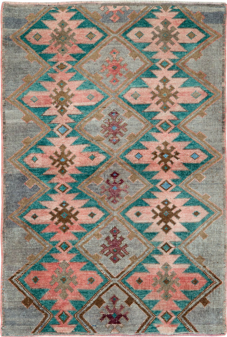 Vintage Anatolian Rug, No.28489 - Staging