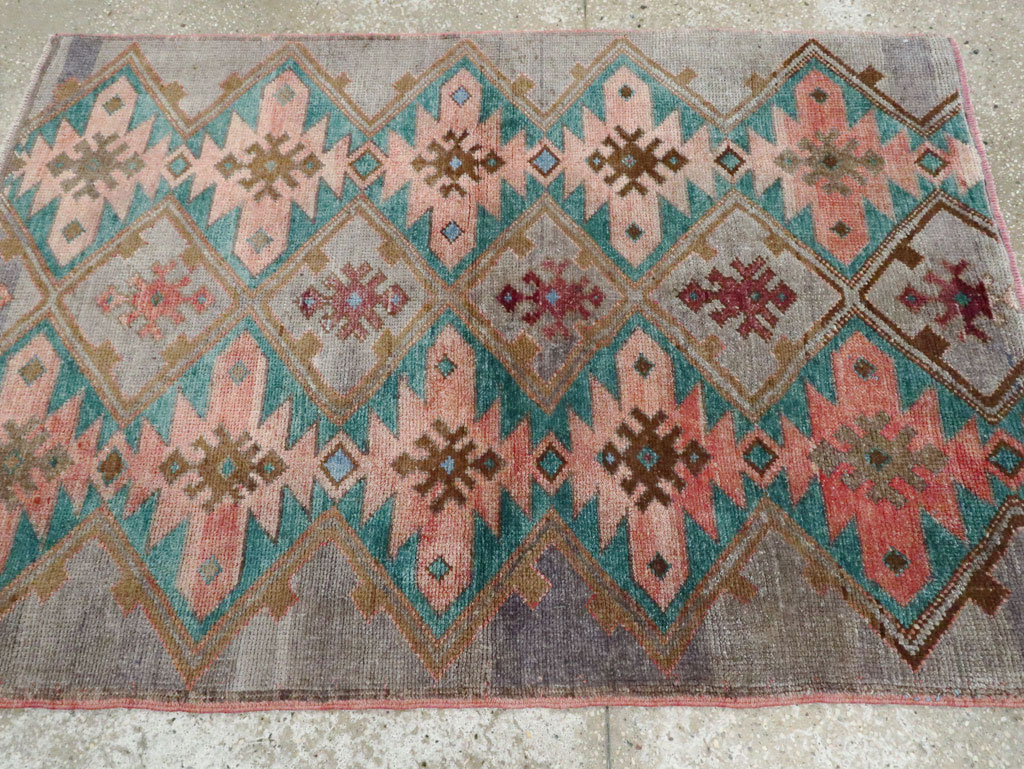 Vintage Anatolian Rug, No.28489 - Staging