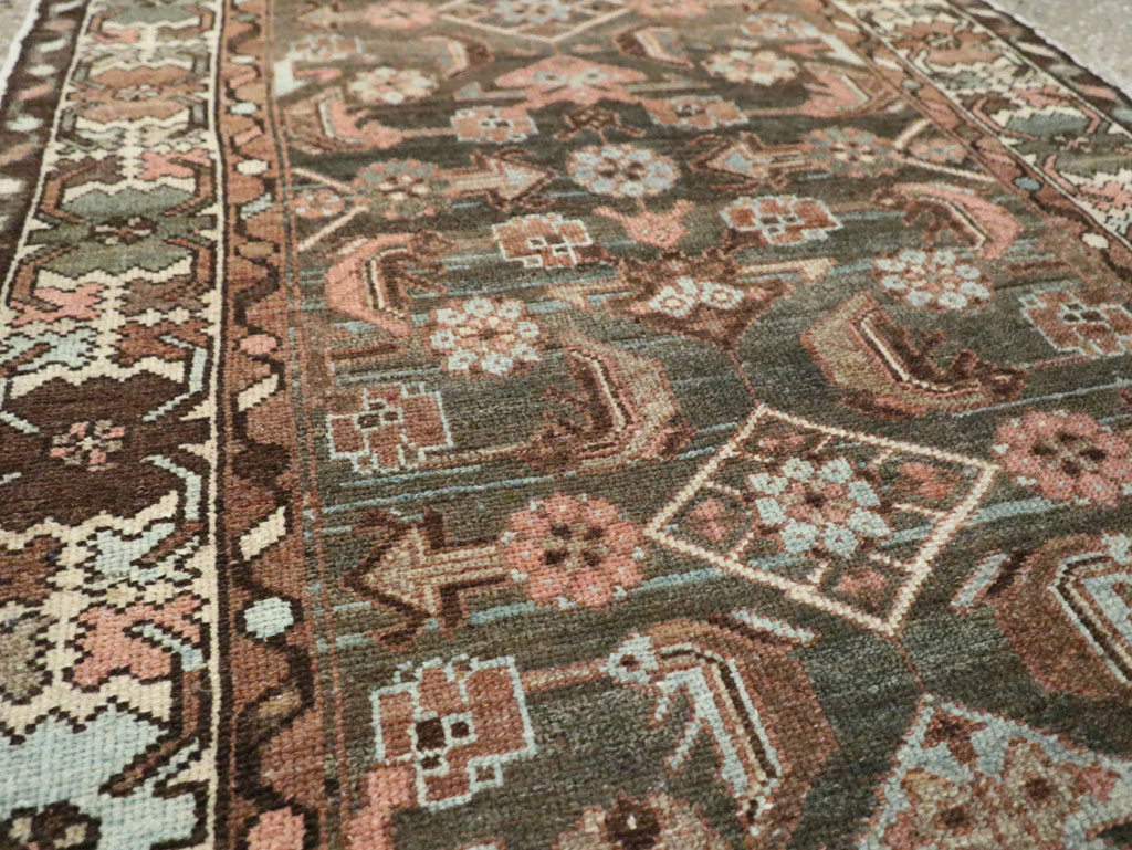 Antique Persian Malayer Runner, No.28491 - Staging
