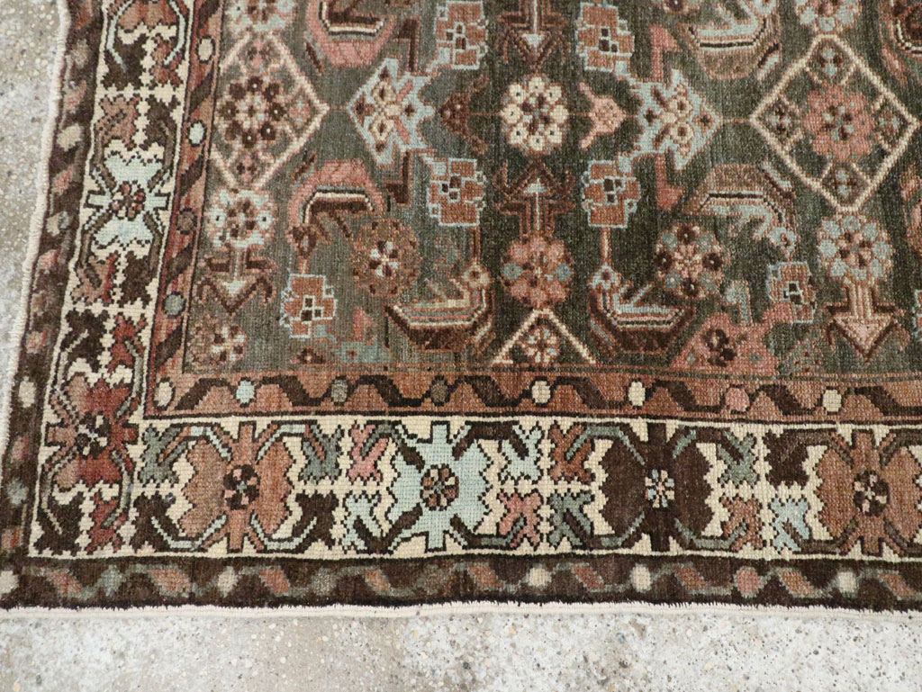 Antique Persian Malayer Runner, No.28491 - Staging