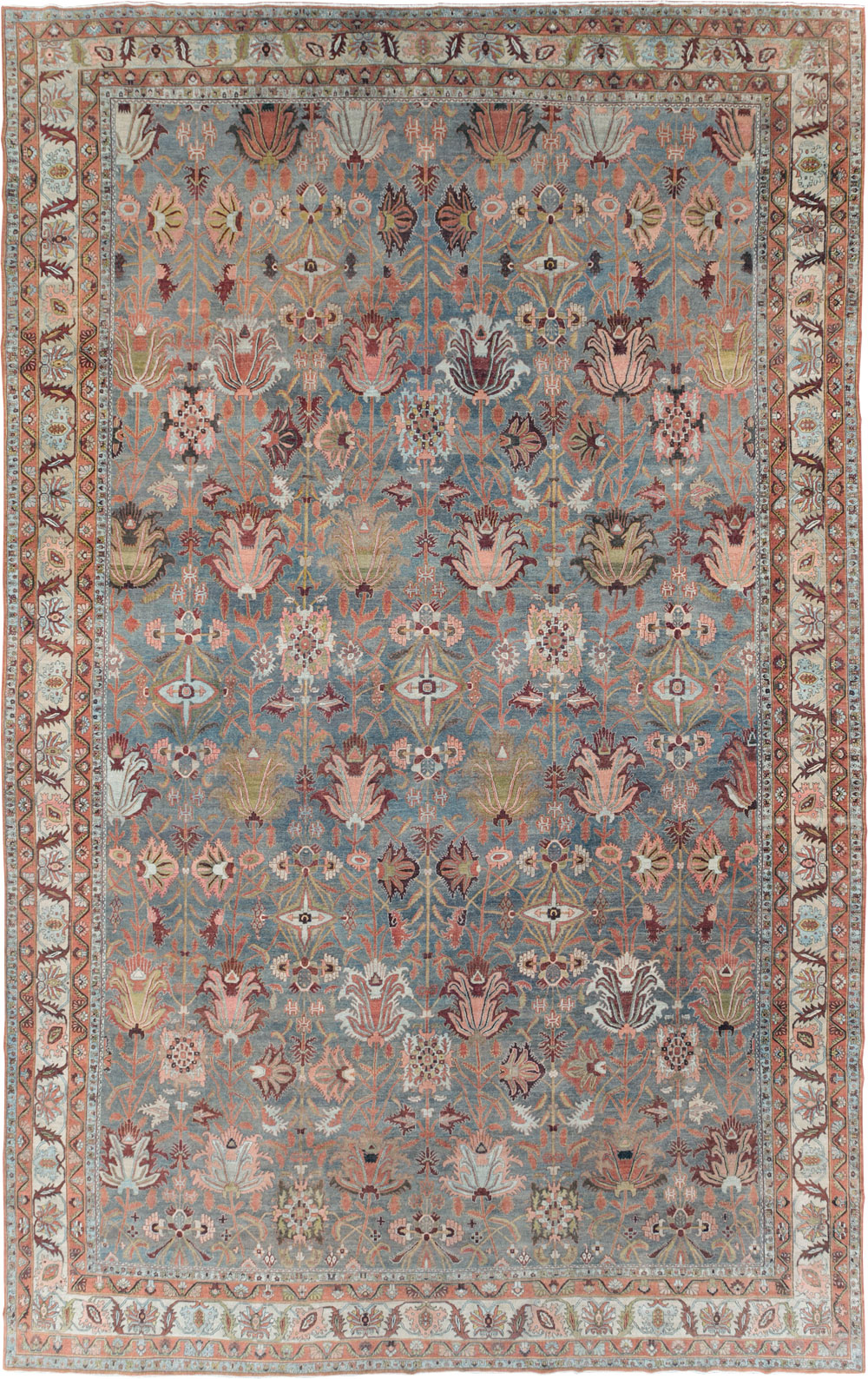 Antique Persian Bidjar Carpet, No.28492 - Staging