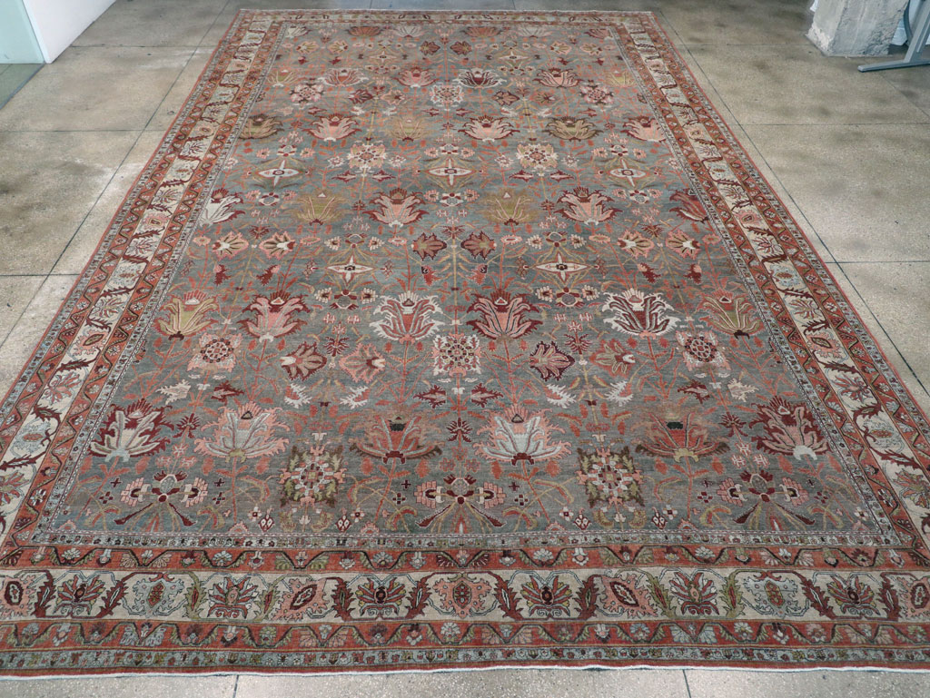 Antique Persian Bidjar Carpet, No.28492 - Staging