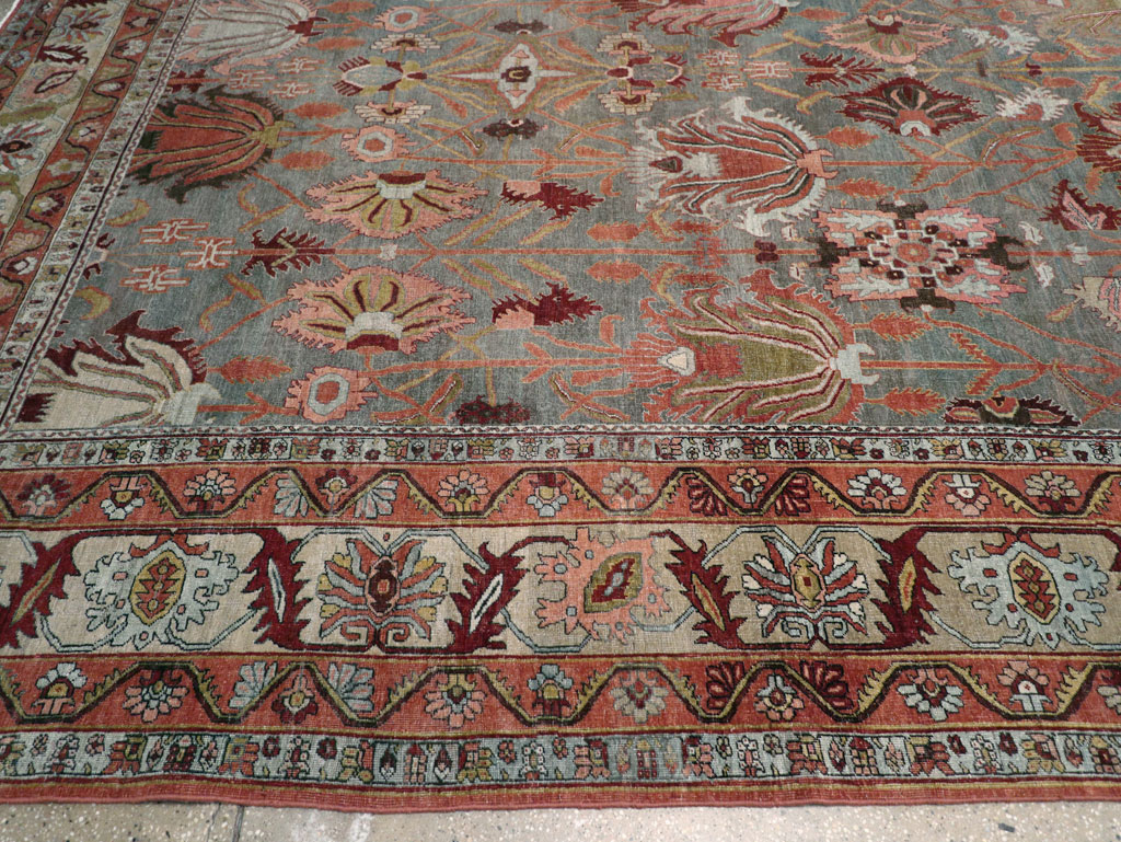 Antique Persian Bidjar Carpet, No.28492 - Staging