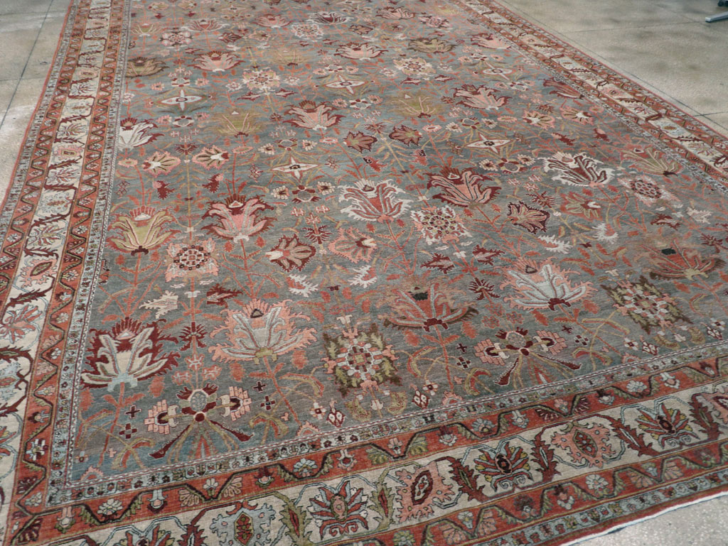 Antique Persian Bidjar Carpet, No.28492 - Staging