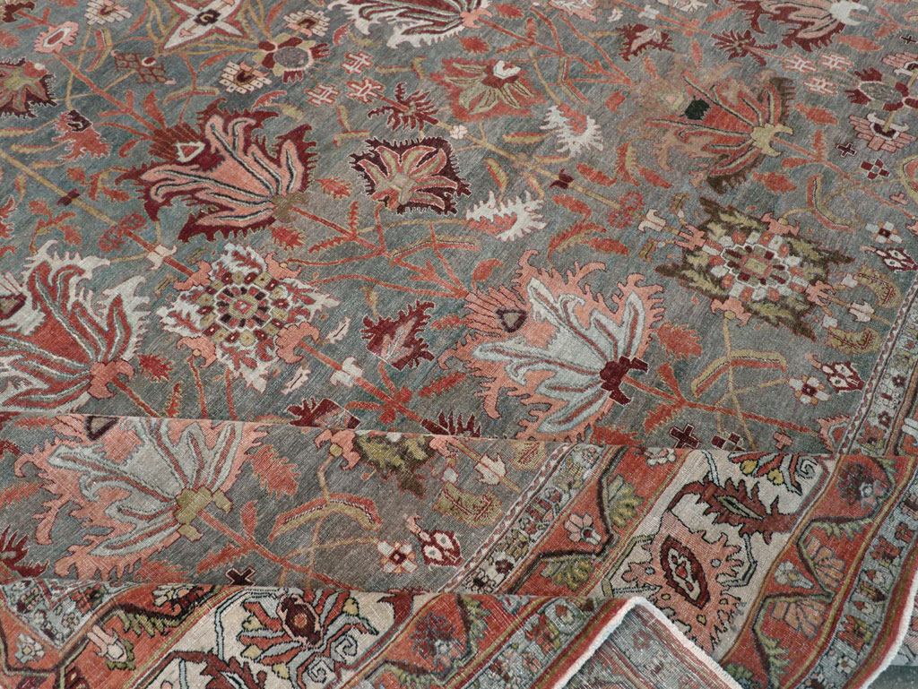 Antique Persian Bidjar Carpet, No.28492 - Staging
