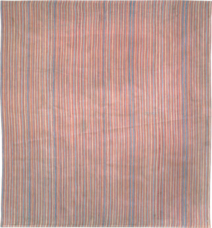 Vintage Persian Flatweave Kilim, No.28505 - Staging