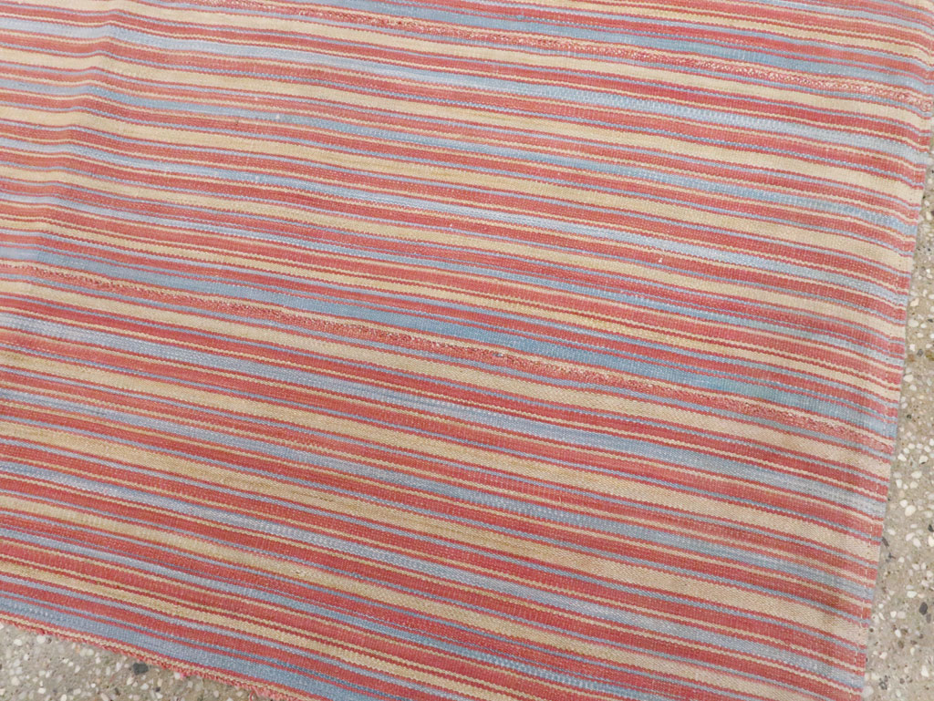 Vintage Persian Flatweave Kilim, No.28505 - Staging