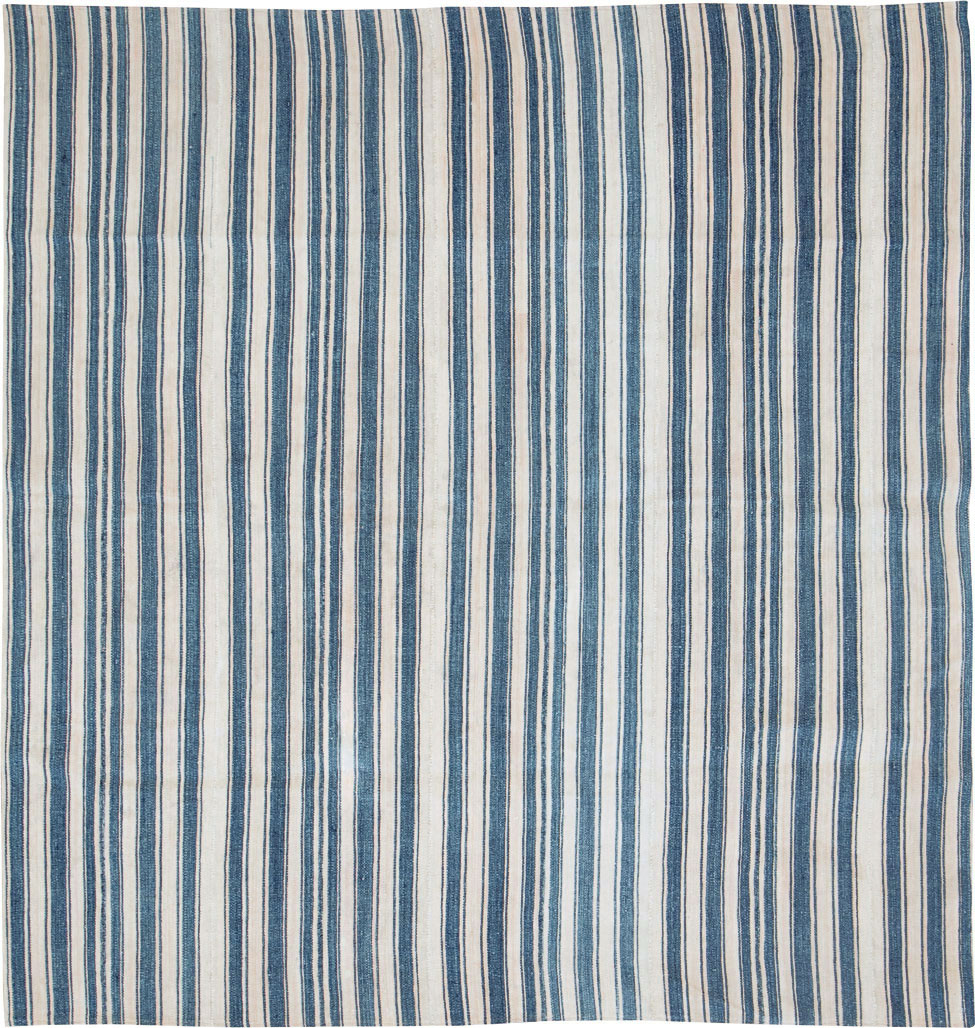 Vintage Persian Flatweave, No.28508 - Staging