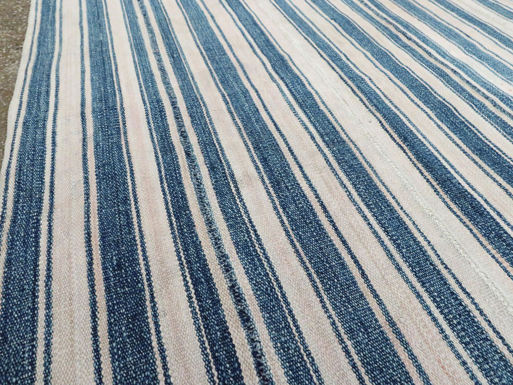 Vintage Persian Flatweave, No.28508 - Staging