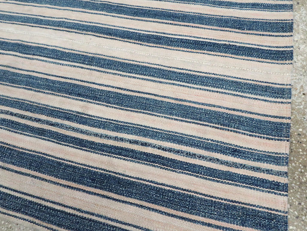 Vintage Persian Flatweave, No.28508 - Staging