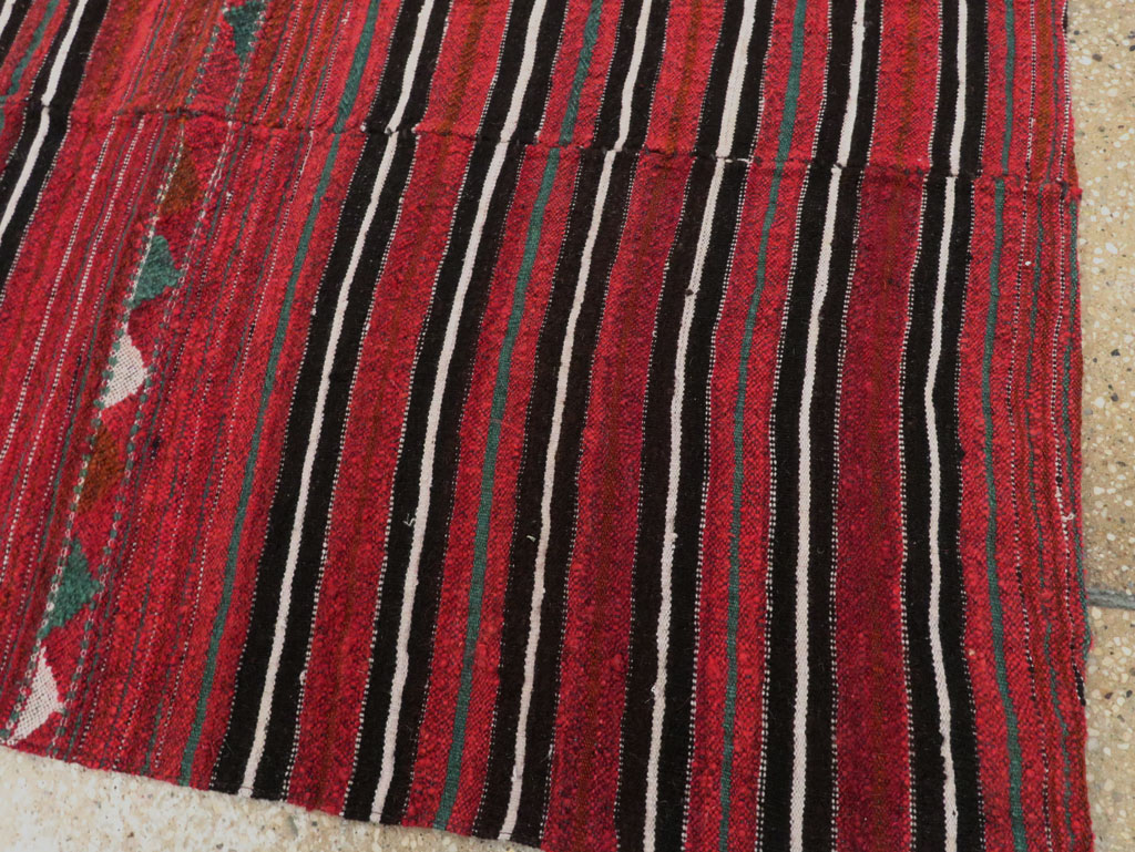 Mid-Century Persian Kilim, No.28517 - Staging