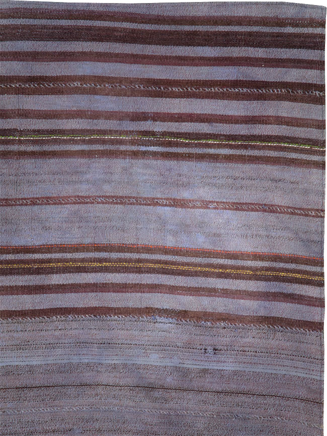 Vintage Persian Flatweave, No.28524 - Staging