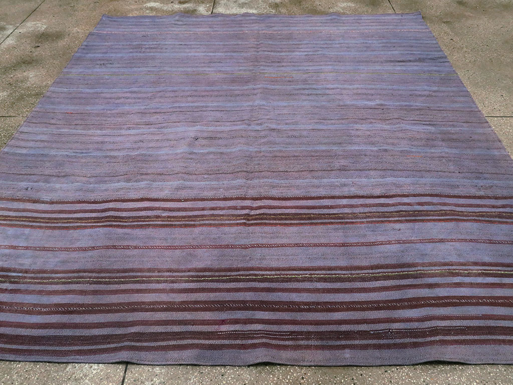 Vintage Persian Flatweave, No.28524 - Staging