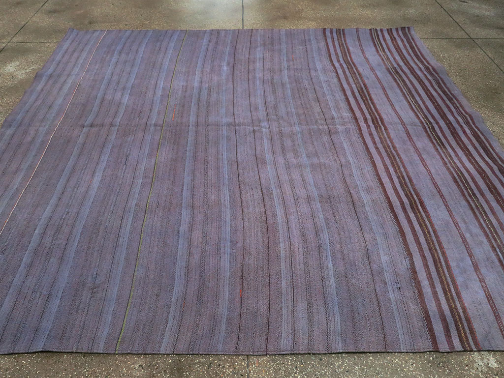 Vintage Persian Flatweave, No.28524 - Staging
