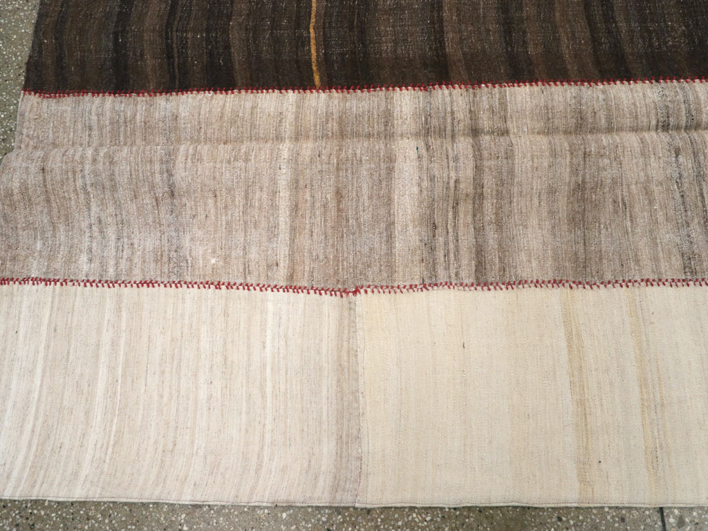 Vintage Persian Flatweave Kilim, No.28526 - Staging