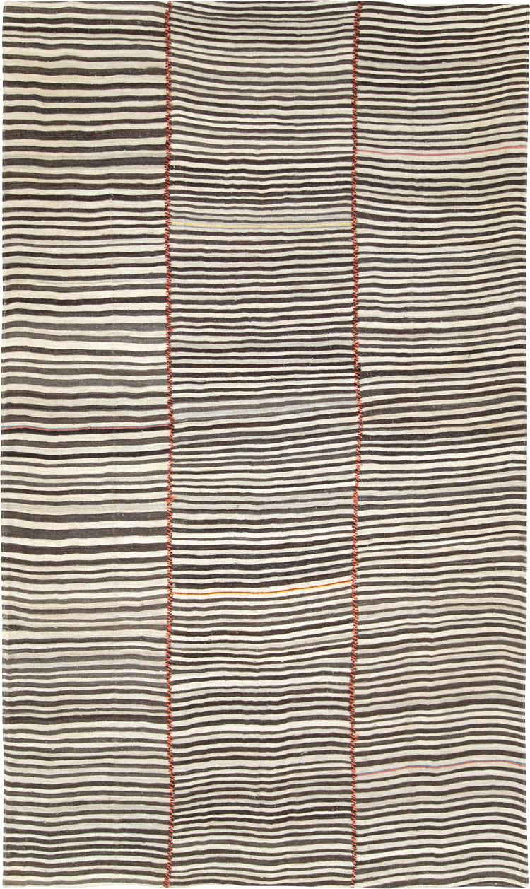 Vintage Persian Flatweave, No.28531 - Staging