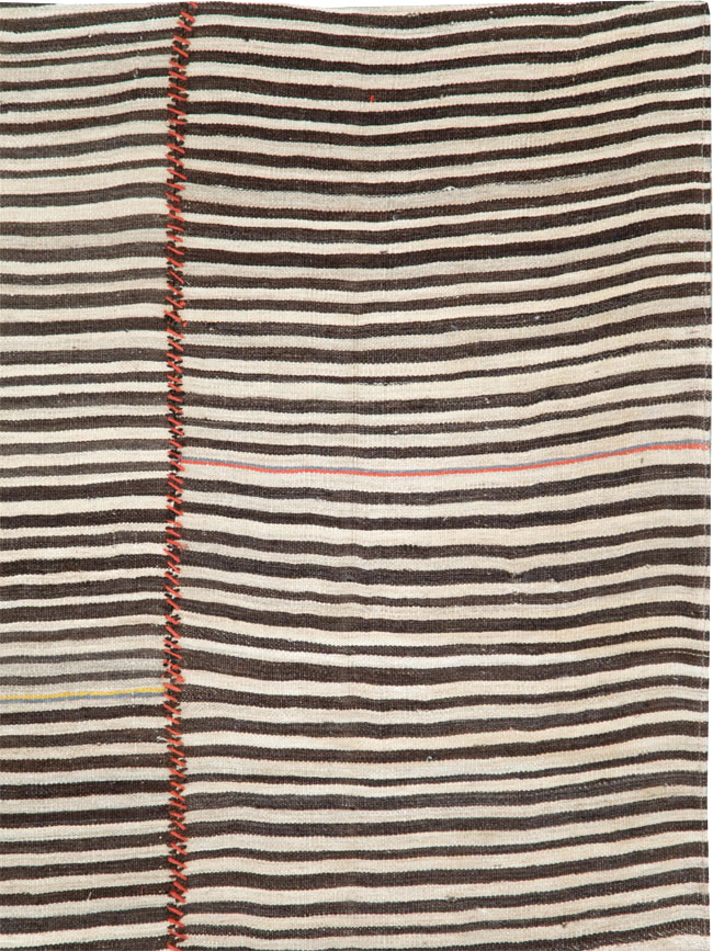 Vintage Persian Flatweave, No.28531 - Staging