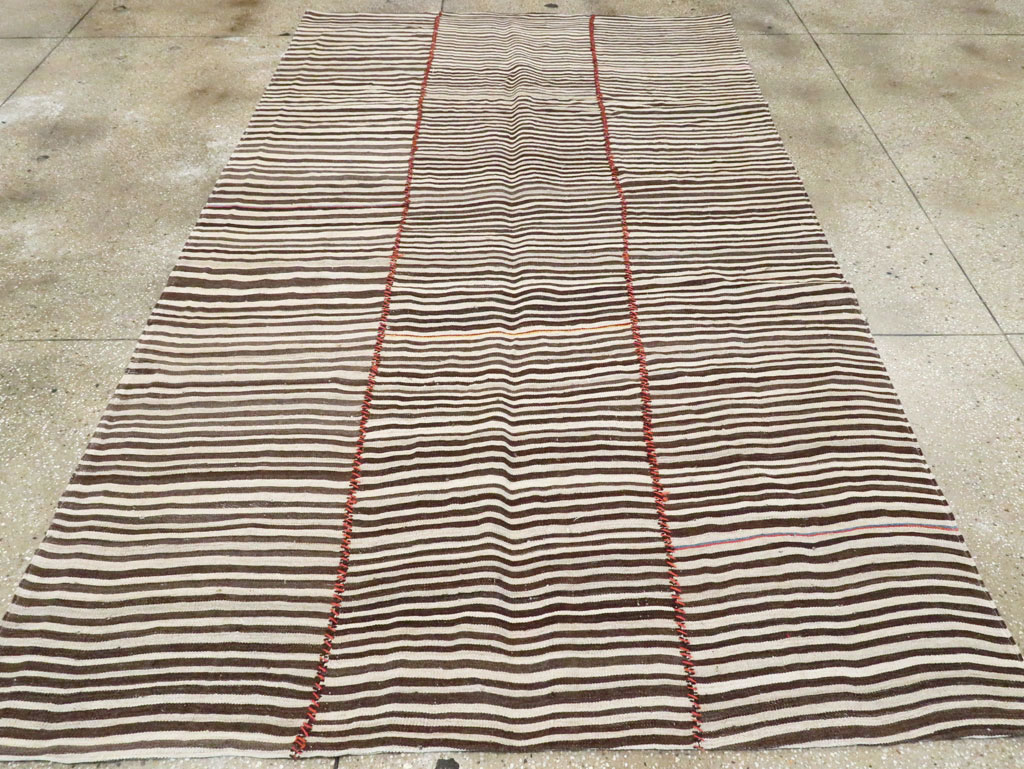 Vintage Persian Flatweave, No.28531 - Staging