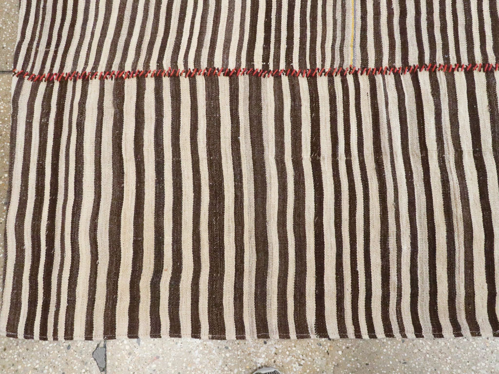 Vintage Persian Flatweave, No.28531 - Staging