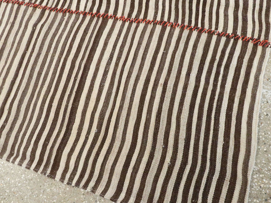 Vintage Persian Flatweave, No.28531 - Staging