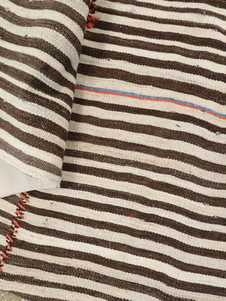 Vintage Persian Flatweave, No.28531 - Staging