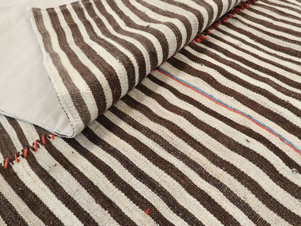 Vintage Persian Flatweave, No.28531 - Staging